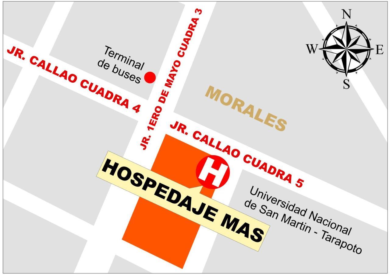 Hospedaje Mas Tarapoto Eksteriør bilde